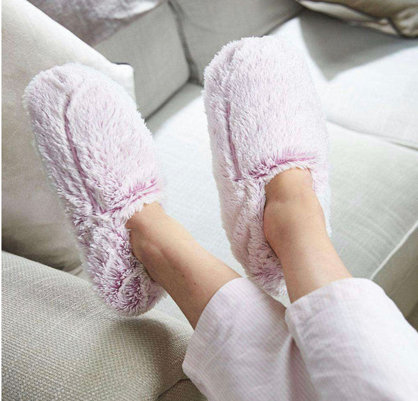 Warmies Brand Slippers •MARSHMALLOW PINK•