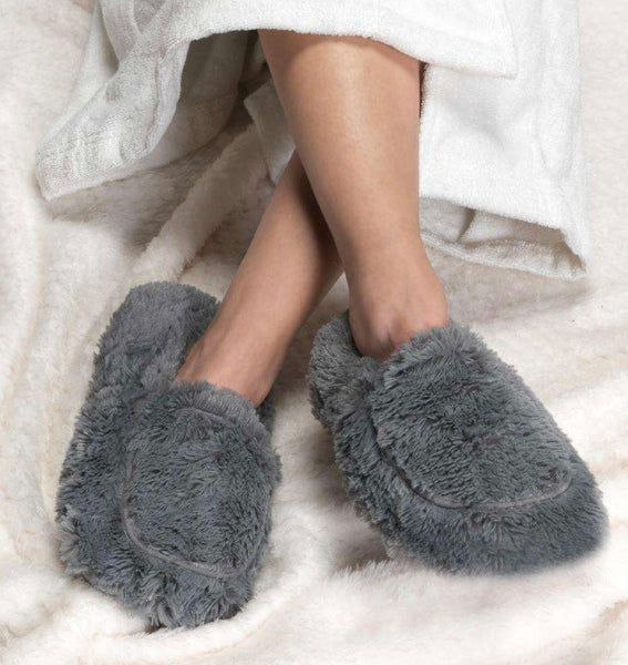 Warmies Brand Slippers •GREY•