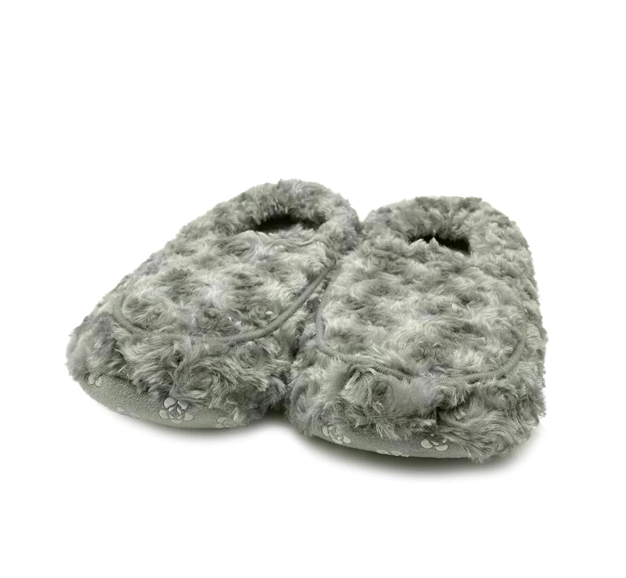 Warmies Brand Slippers •CURLY SAGE GREEN•