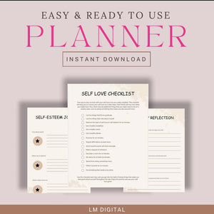 Digital Self Love Planner