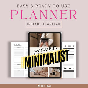 Digital Minimalist Planner