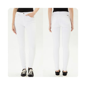KanCan White High Rise Skinny Jeans