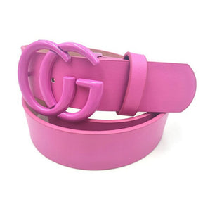 Pink CC Adjustable Belt